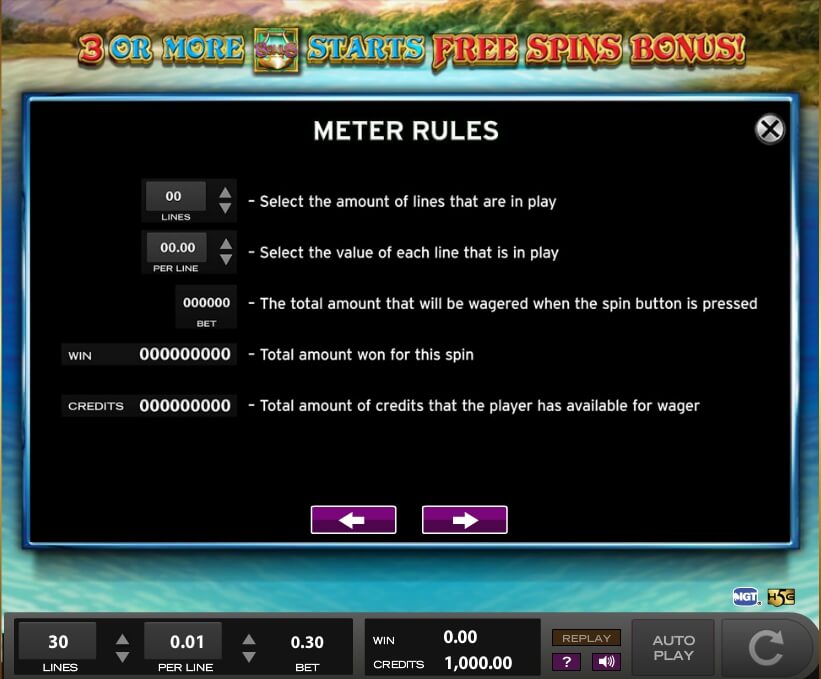 sirens slot slot machine detail image 11