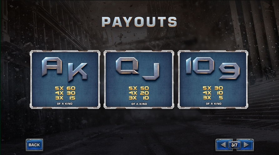 the dark knight rises slot machine detail image 2