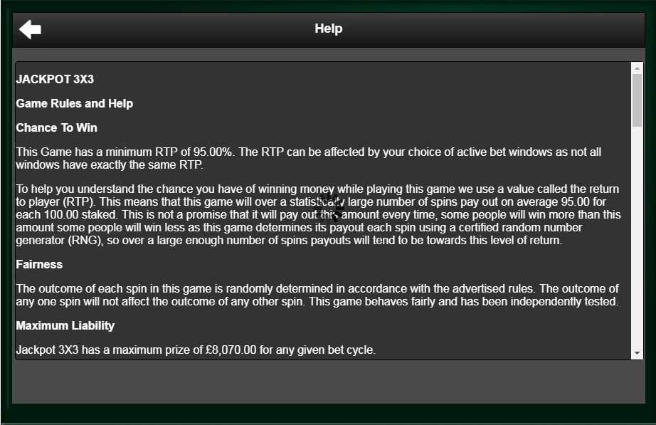 jackpot 3×3 slot machine detail image 3