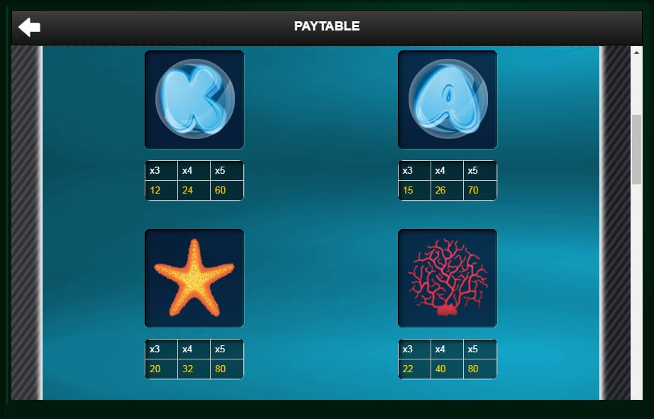 under the sea slot slot machine detail image 2