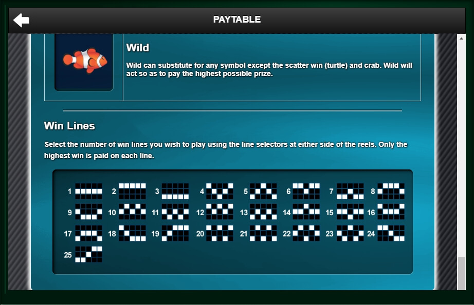 under the sea slot slot machine detail image 1