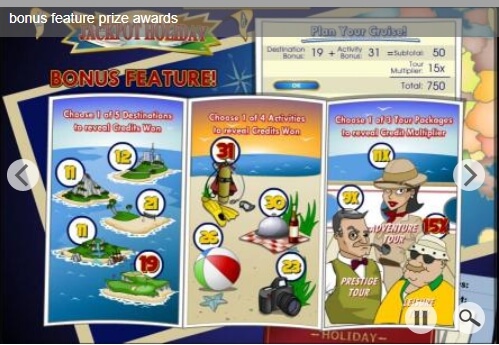 jackpot holiday slot machine detail image 2