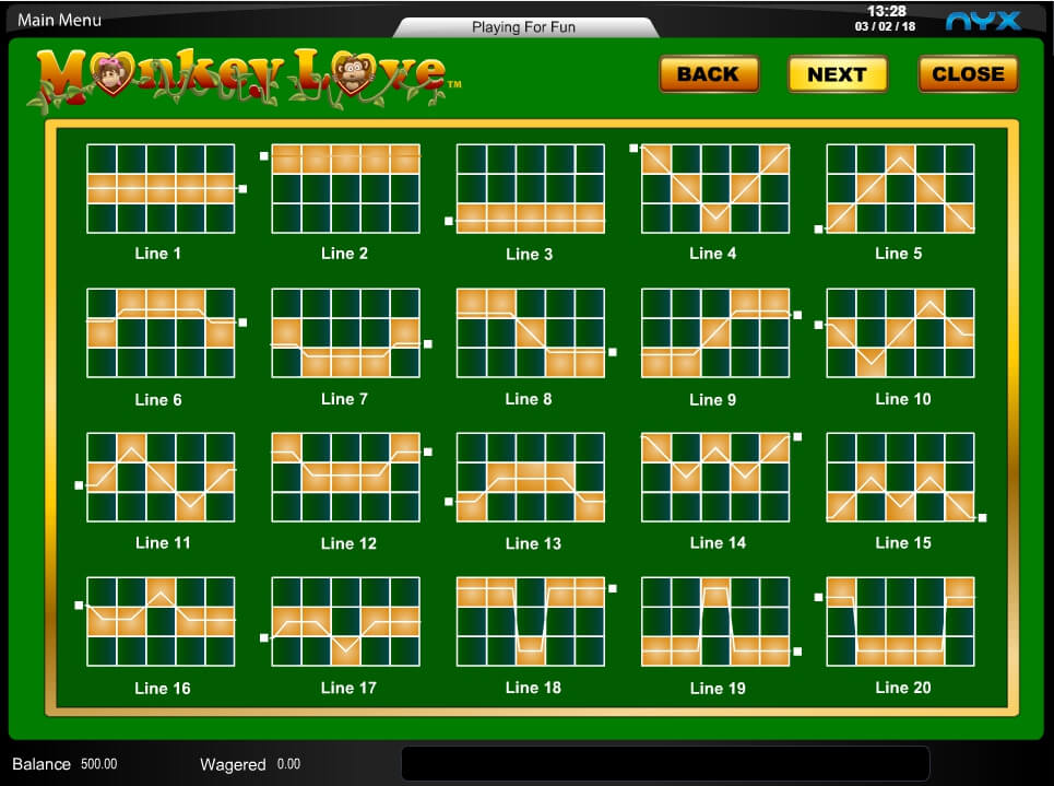 monkey love slot slot machine detail image 1