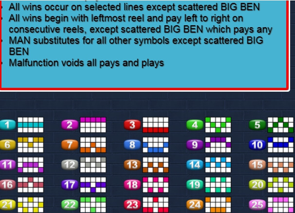 big ben slot machine detail image 0