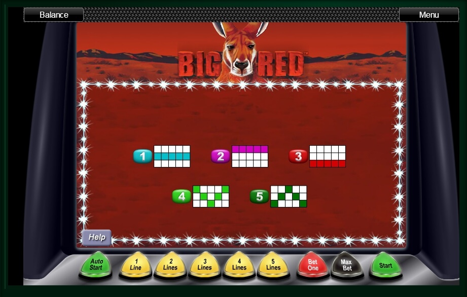 big red slot machine detail image 3