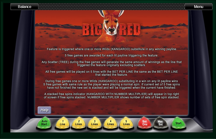 big red slot machine detail image 1