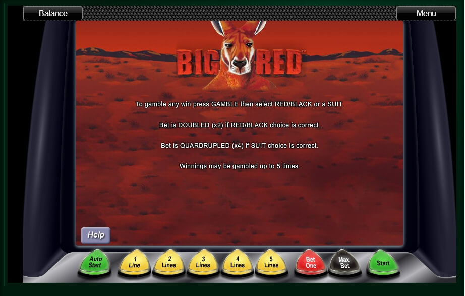 big red slot machine detail image 4