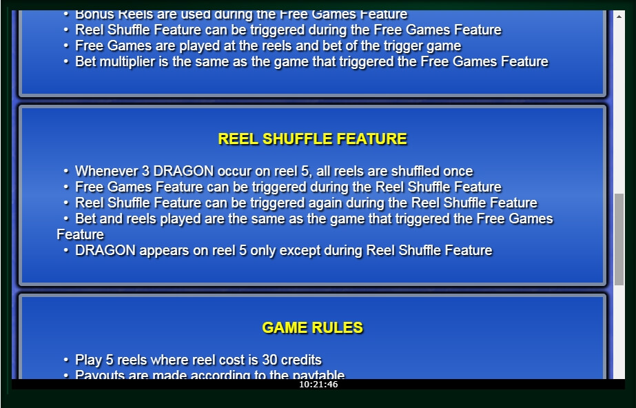 dragon emperor slot machine detail image 0