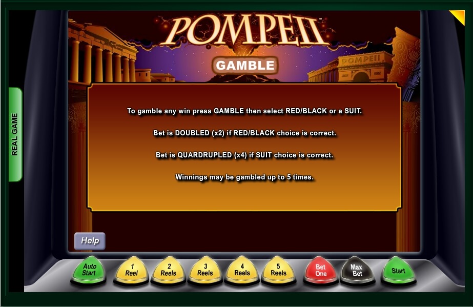 pompeii slot machine detail image 3