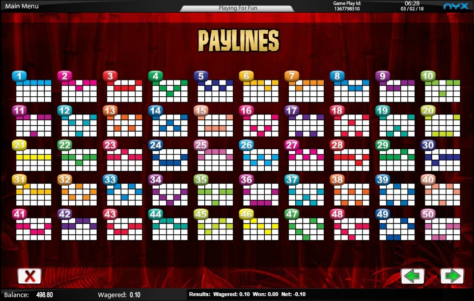 wild panda slot slot machine detail image 4