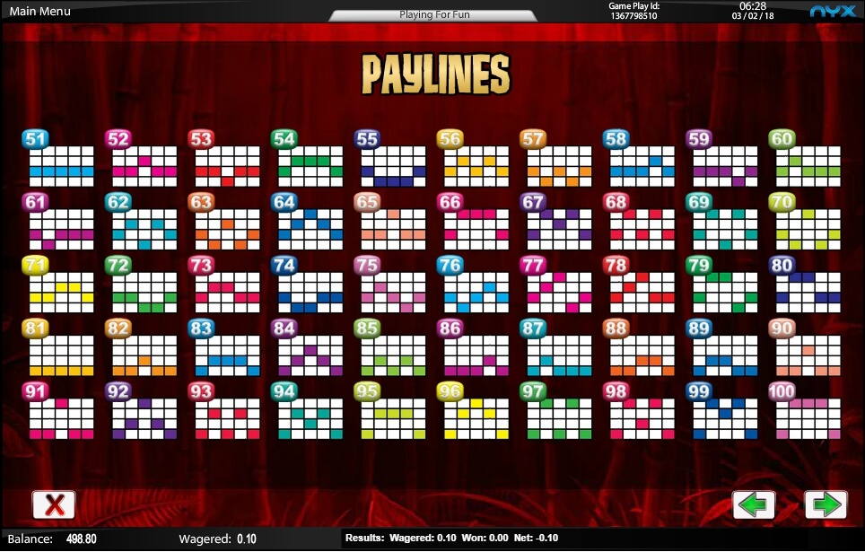 wild panda slot slot machine detail image 3