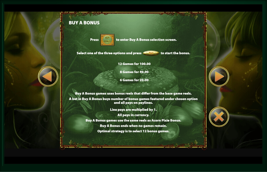 acorn pixie slot slot machine detail image 5