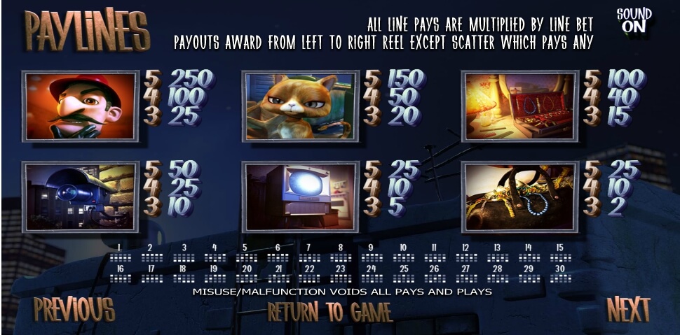 after night falls slot slot machine detail image 1