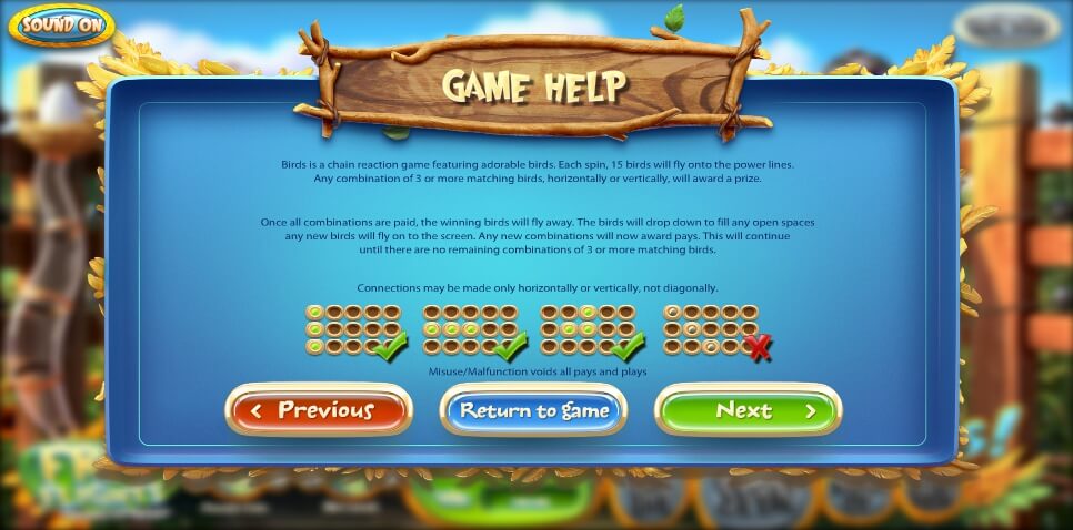 birds! slot slot machine detail image 2