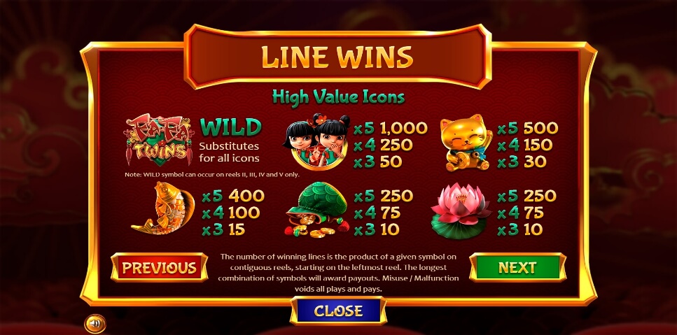 fa-fa twins slot slot machine detail image 0