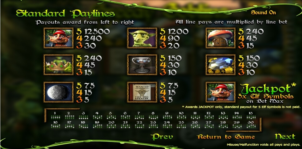 greedy goblins slot machine detail image 1