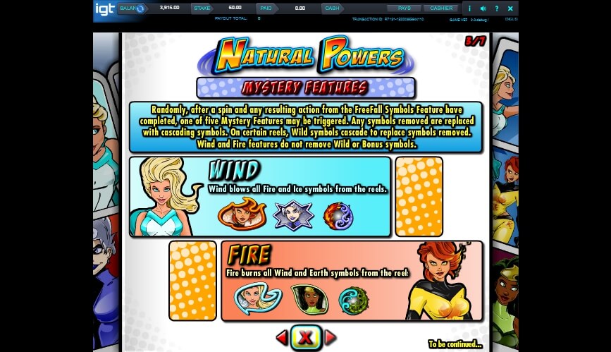 natural powers slot slot machine detail image 5