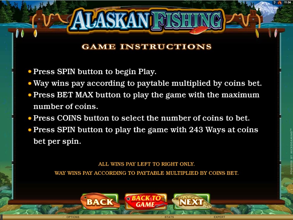 alaskan fishing slot slot machine detail image 3