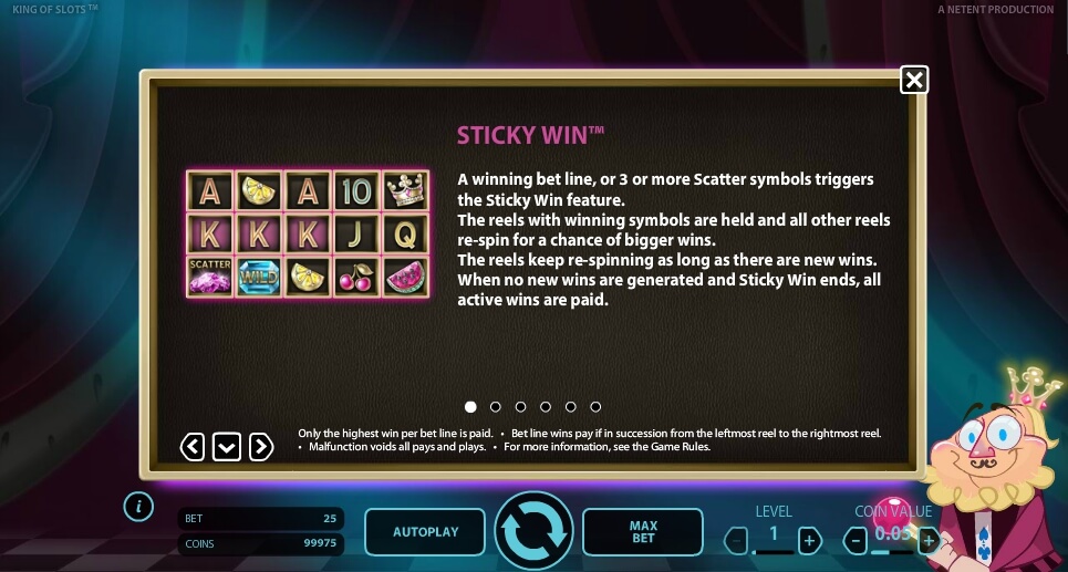 king of slots slot machine detail image 5
