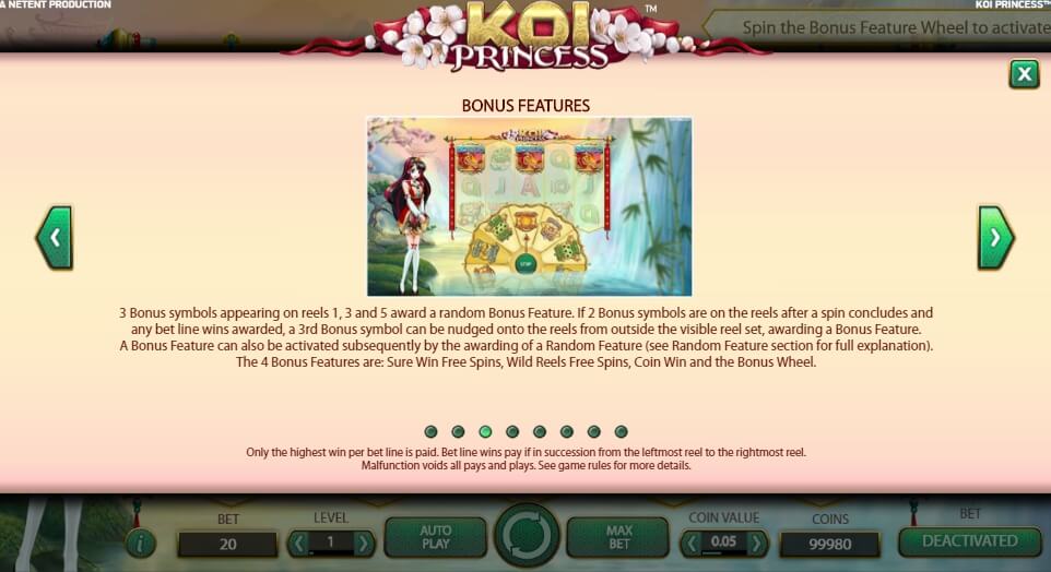 koi princess slot slot machine detail image 5