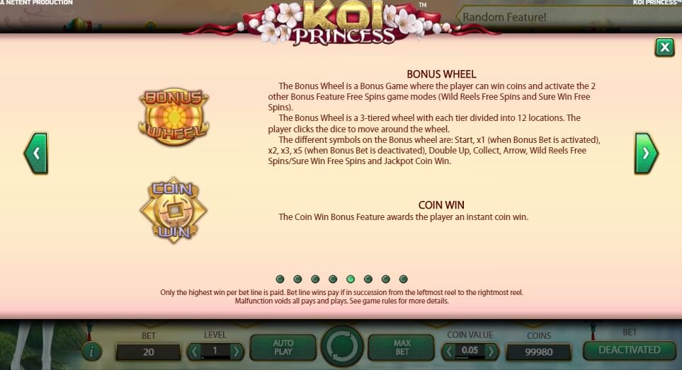 koi princess slot slot machine detail image 3