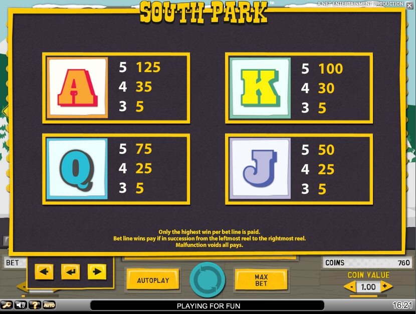 south park slot slot machine detail image 4