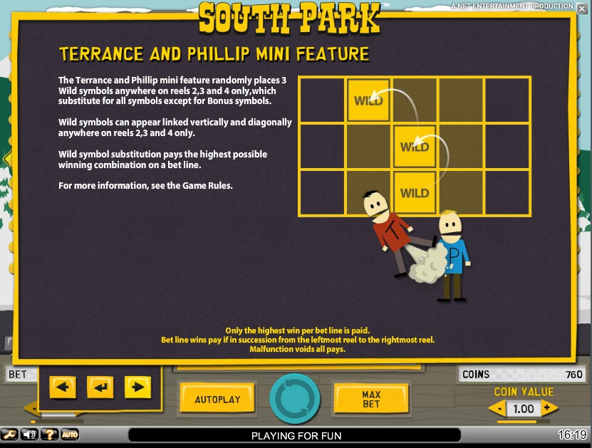 south park slot slot machine detail image 0