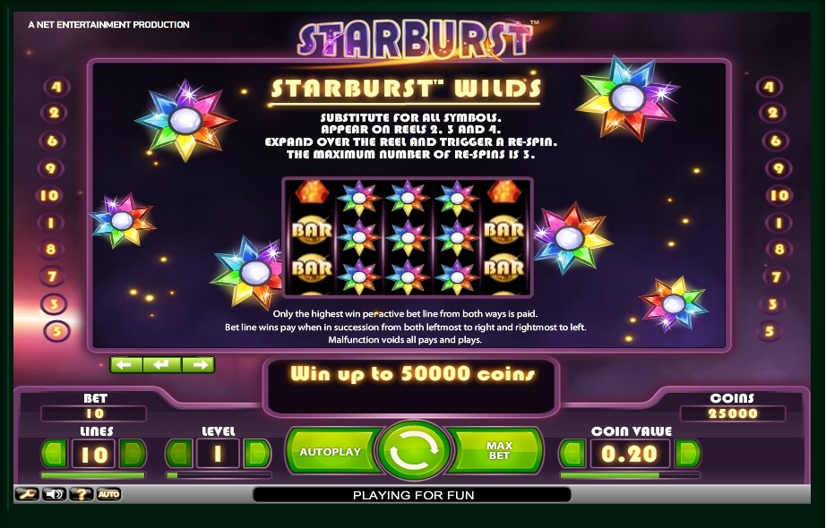 starburst slot slot machine detail image 0