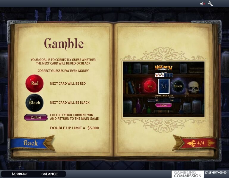 halloween fortune slot slot machine detail image 3