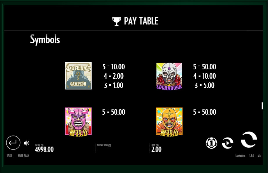 luchadora slot slot machine detail image 7