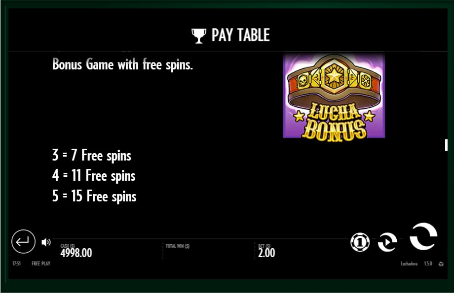 luchadora slot slot machine detail image 6