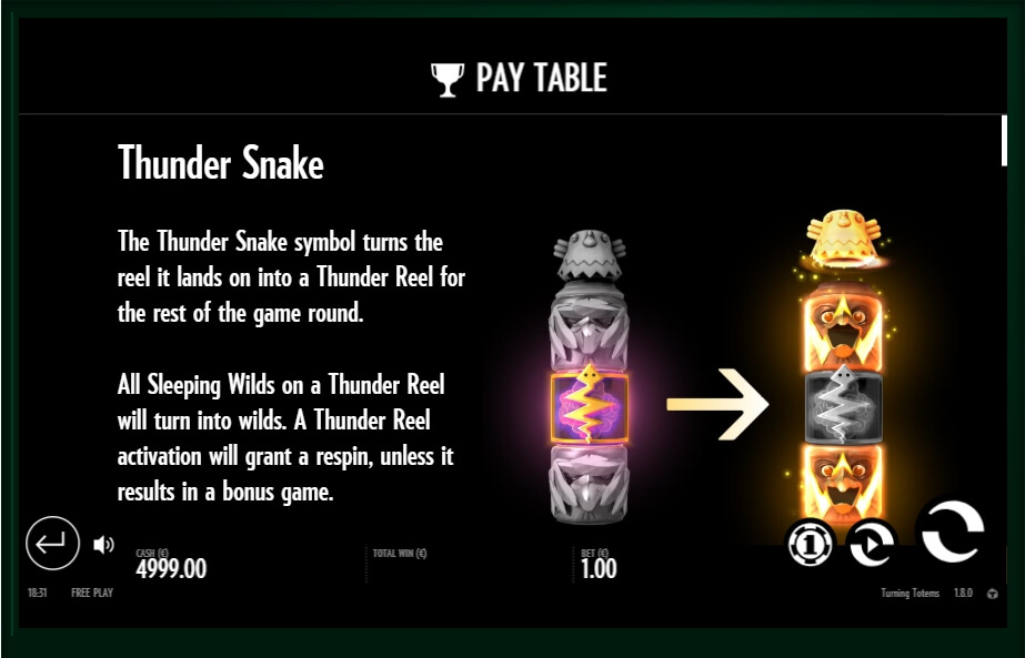 turning totems slot slot machine detail image 0