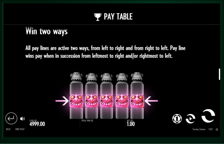 turning totems slot slot machine detail image 6