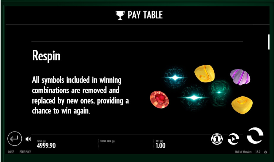 well of wonders slot slot machine detail image 1