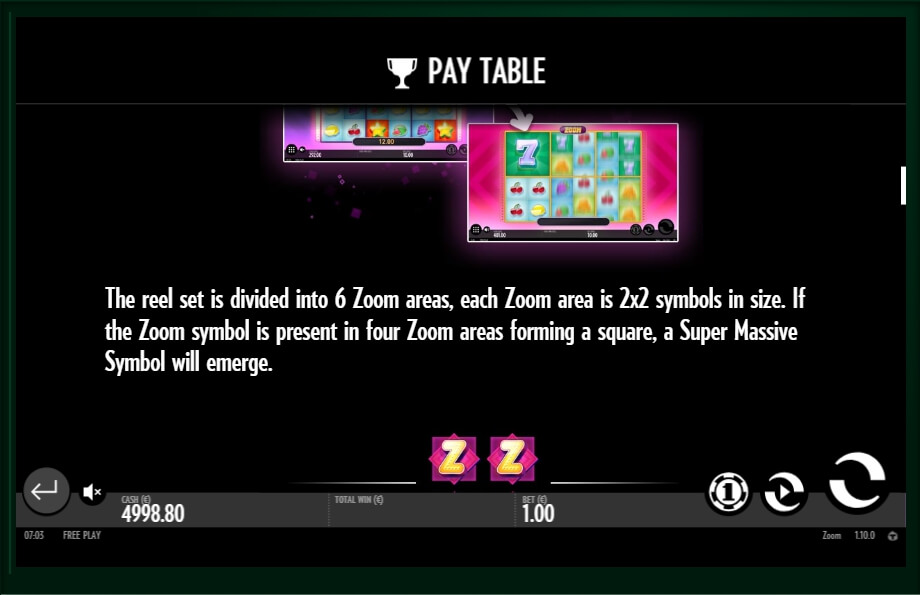 zoom slot slot machine detail image 8