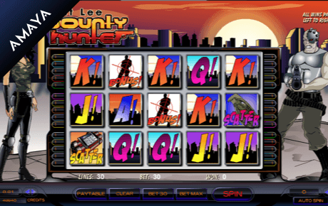 kat-lee-bounty-hunter-slot-amaya-chartwell-slot-game-logo kat lee: bounty hunter slot slot machine online