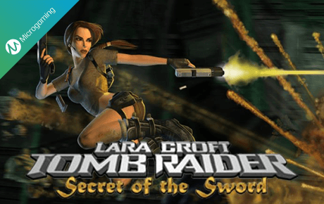 tomb-raider-secret-of-the-sword-microgaming-slot-game-logo tomb raider secret of the sword slot slot machine online
